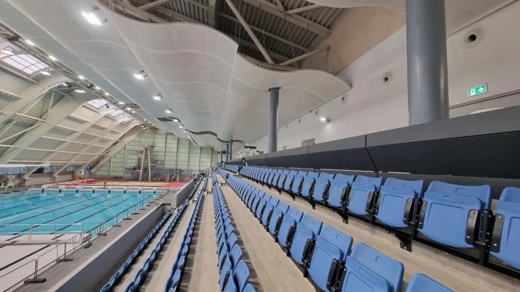 Manchester's Aquatics Centre